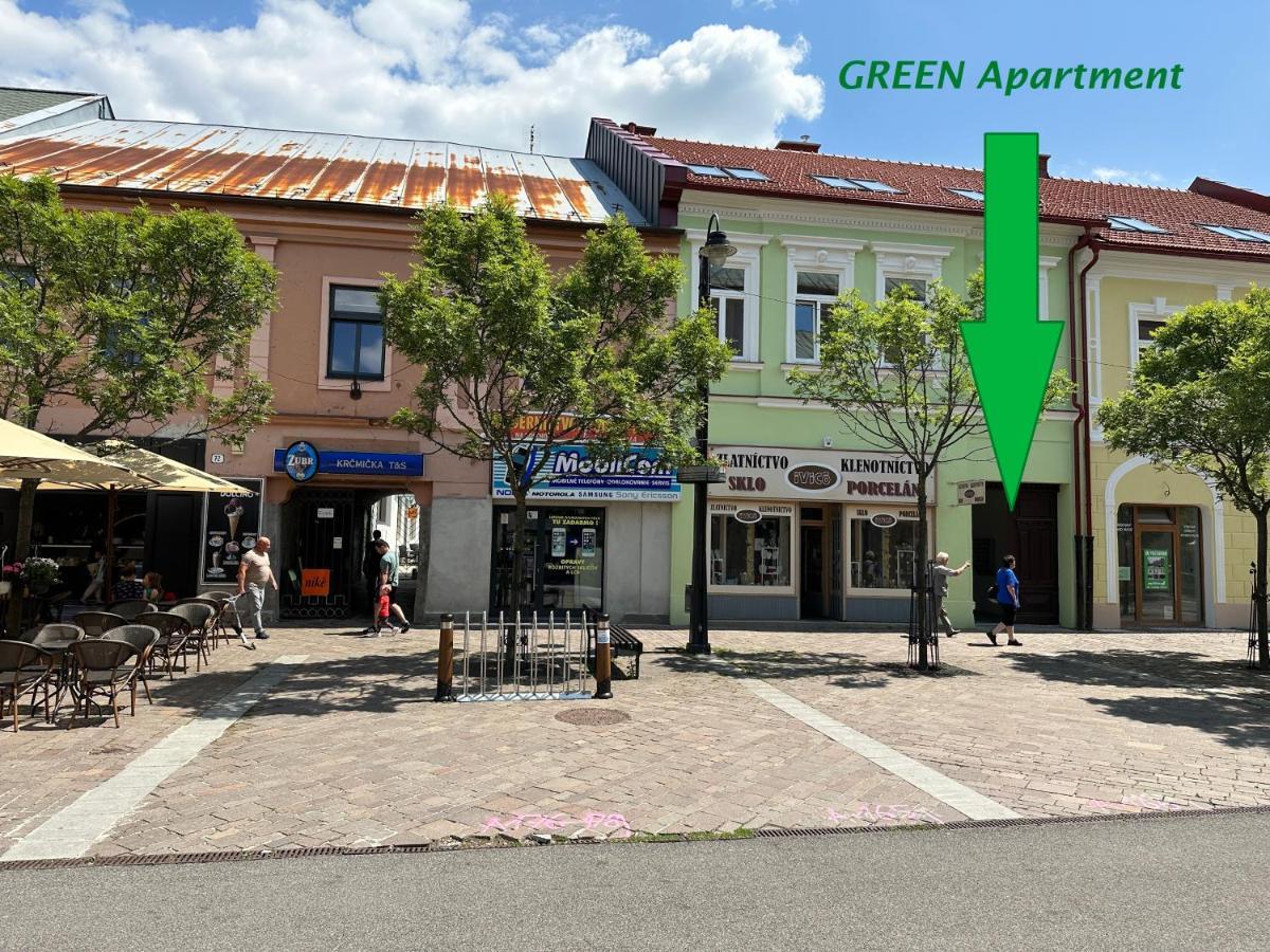 Green Apartment - City Centre - Main Square Liptovský Mikuláš 외부 사진